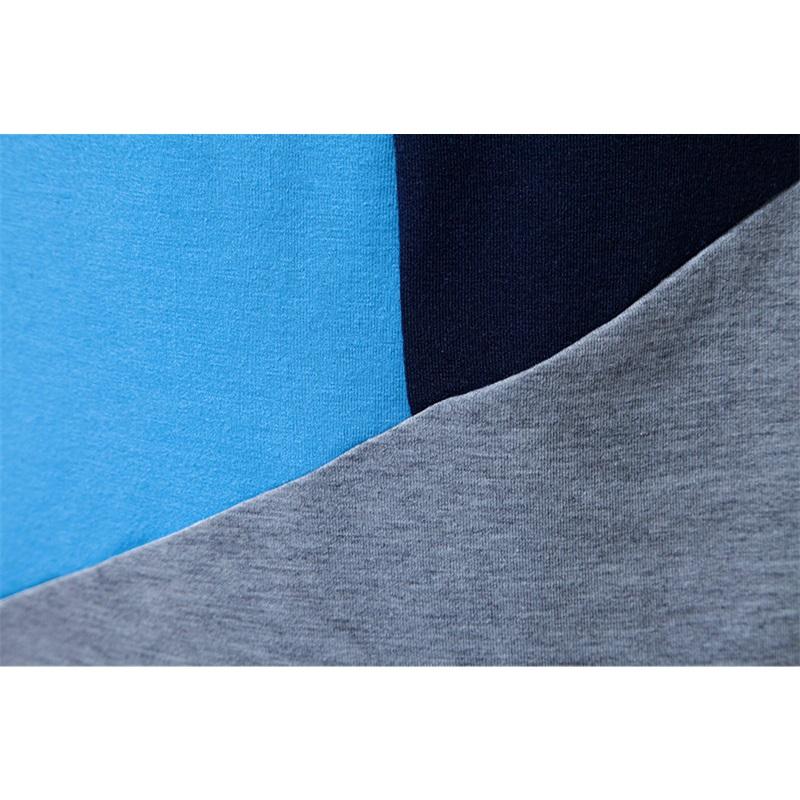 Summer Men's Irregular Splicing Polo Shirts Short Sleeve Breathable Casual Contrast Color Lapel Collar Streetwear Basic