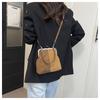 Neue Mode Kontrastfarbe Muschel Tasche für Damen, Vintage Stil Crossbody Schultertasche, Lässige Pendler Handtasche für den täglichen Gebrauch CLE
