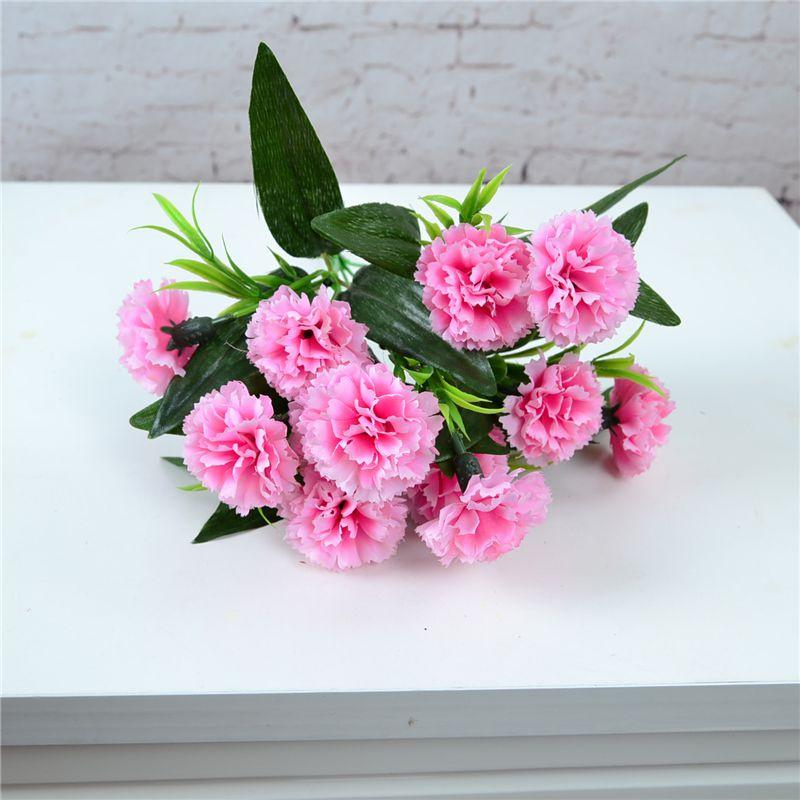 Lifelike Artificial Carnation Silk Flowers Perfect For Wedding Decorations