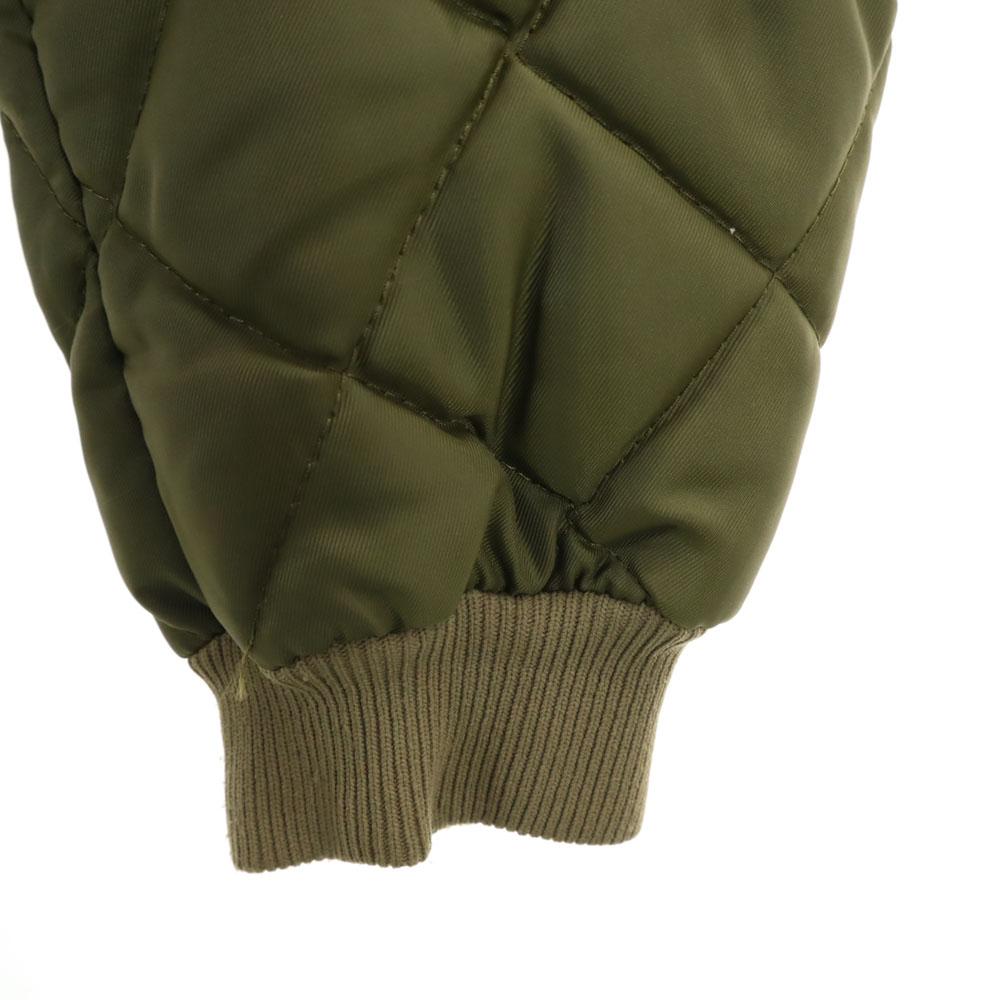DUTCH ARMY 70s Vintage Liner Quilted Jacket 96-100 Khaki Military Men's Used