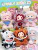 PELUCHE EMMA Serie Zoo con Tasche Giocattoli Azione Carina Figura Anime Modello Kawaii Regalo