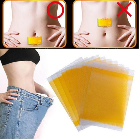 10Pcs Weight Loss Patches Natural Fast Slimming Burn Fat Diet Patch Body Pads