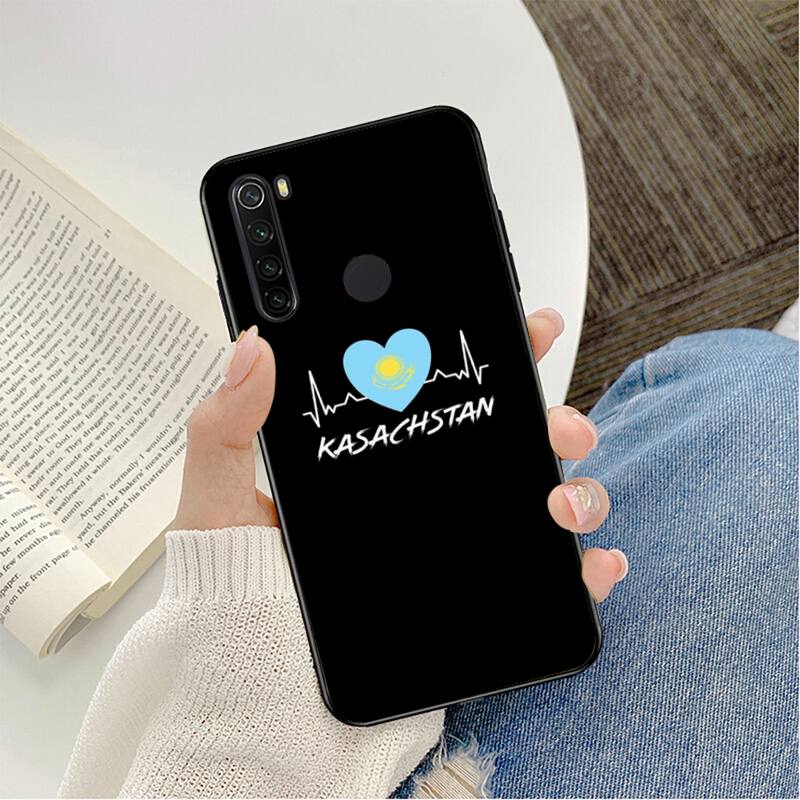 Kazakhstan Flag Phone Case For Redmi K20 4X GO for Redmi 6pro 7 7A 6 6A 8 5plus Note 9 Pro Capa