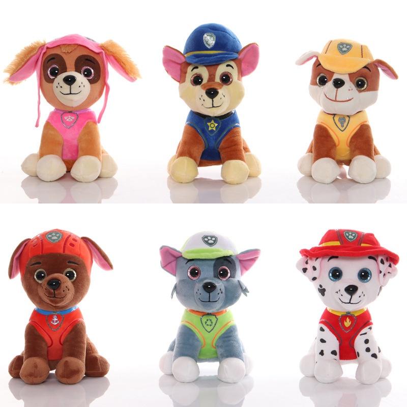 Full-color 20cm Paw Patrol Plush Toy Comfortable And Safe For Children