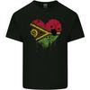 Love Vanuatu Flag Day Football Kids T-shirt Boys Girls