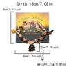 Cartoon Ghost Pumpkin Bat Bracelet Strange Pendant Halloween Bracelet  For Men Women Party Festival Jewelry Gift
