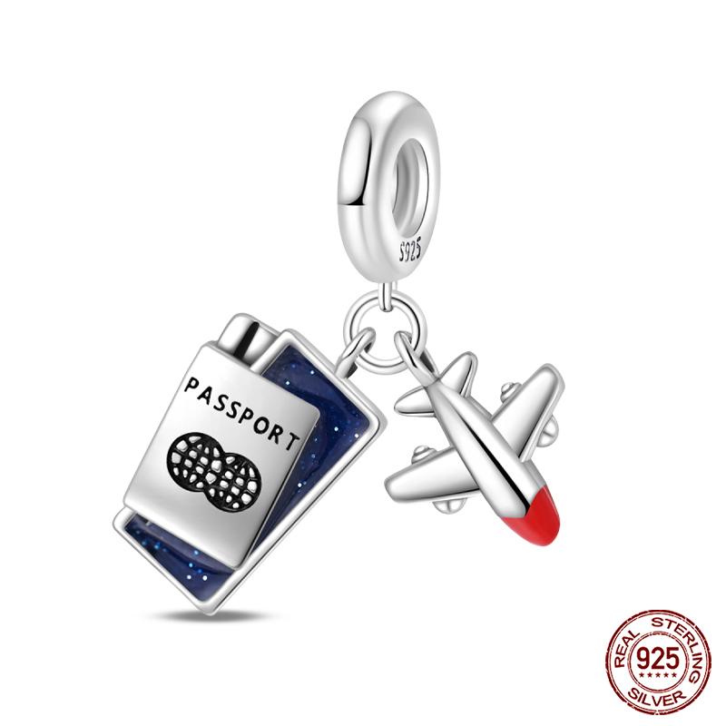 Copper Luminous Star Lantern Fish Charms Beads Fit Qikaola Original Bracelet Camera Eiffel Tower Charms Diy Jewelry