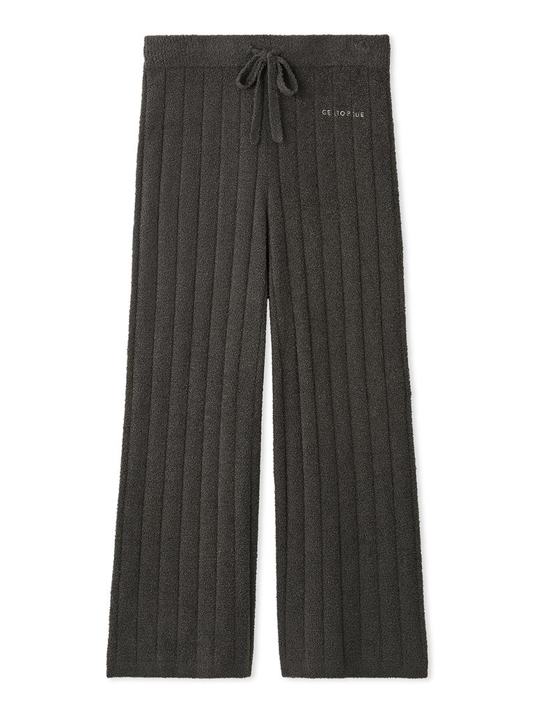 GELATO PIQUE Hot Smoothie Wide Rib Long Pants Pwnp245133