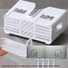 Wall-Mounted Multi-Functional Chopstick Holder with Suction Cup