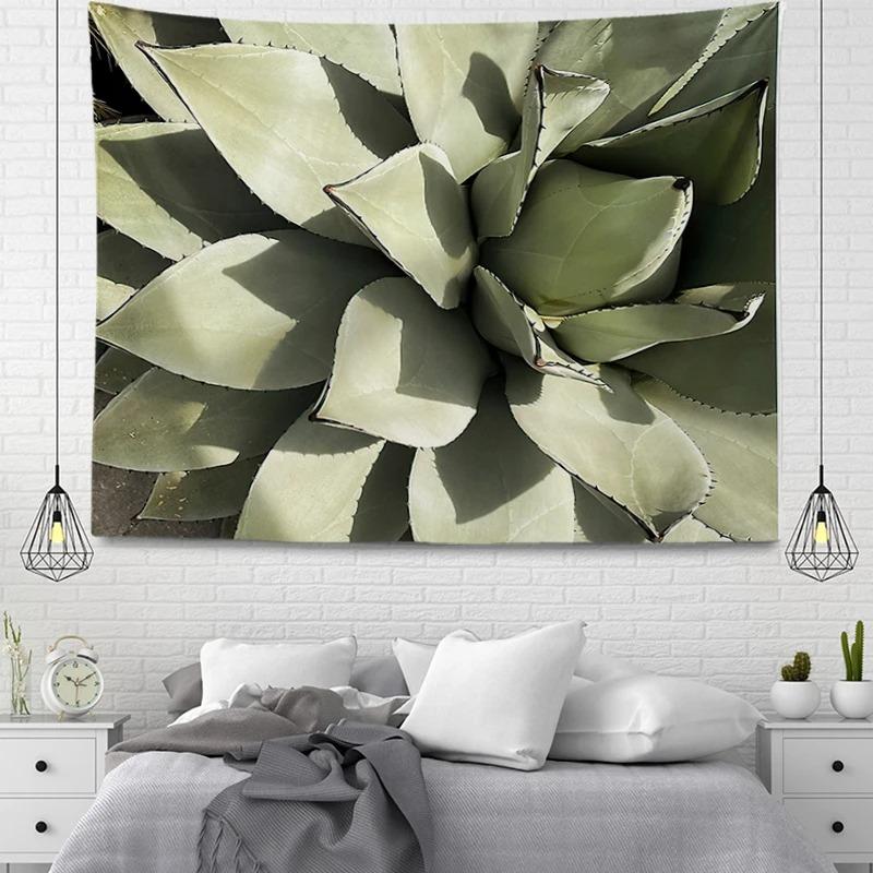 Flowers and Succulents Tapestry Home Wall Decoration Tapestry Office Living Room Tapestry