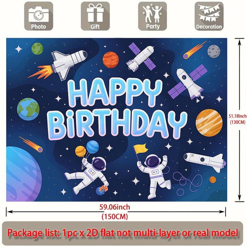 Party Backdrop Space Flat Adventure Events Wedding Coming Ceremony Four Seasons Event Backdrop Decoration Front Door Decor