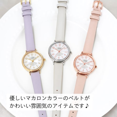 Sun Flame Co., Ltd. J-Axis Watch CF3B0012 CF3B0012-PG Women's Pink