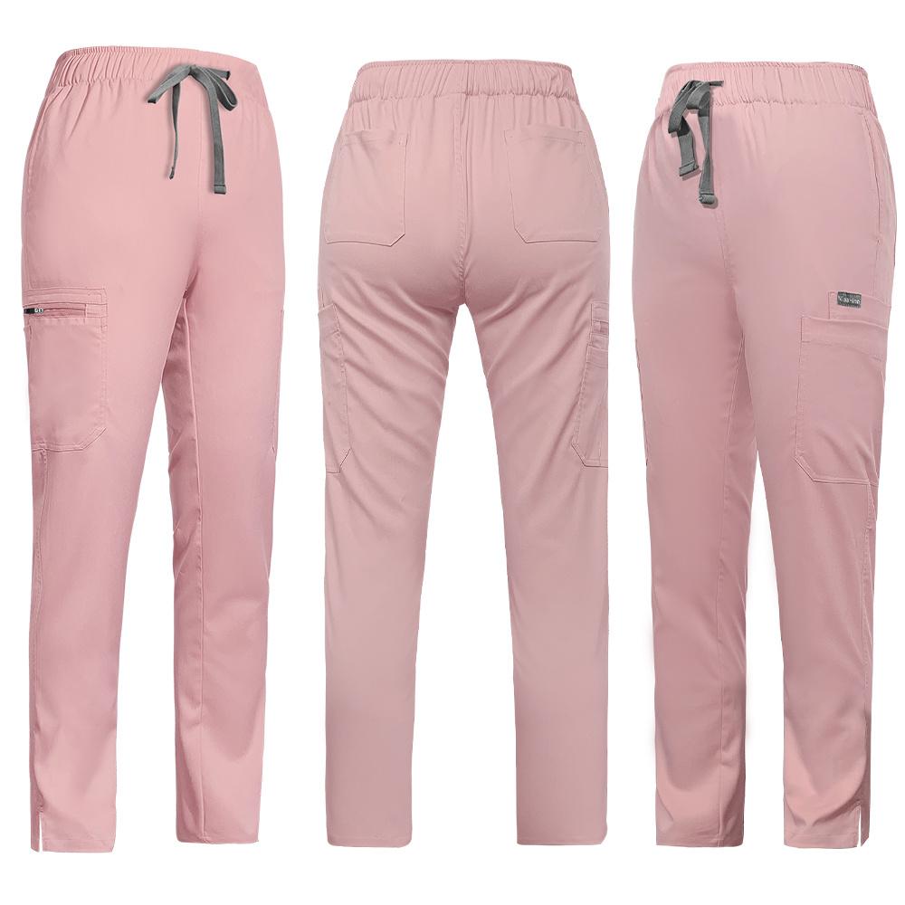 Solid Color Scrubs Pants Lab Surgical Pants Unisex Doctor Nurse Uniform Work Pants Nurse Accessories Medical Doctor Pants