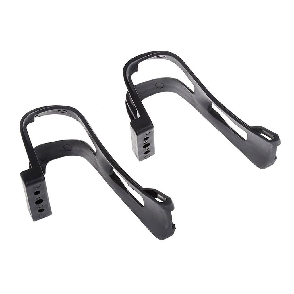 Mountain Bike Cycling Pedals Toe Clip Road Bike Pedal Half Clips Bicycles Strapless Toe Pedal Clips Cage Easy To Install