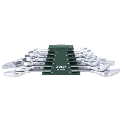 TOP Industrial Liner Wrench with Tool Set Made In Japan (TOP) Set, Spear-Shaped, 6-Piece Set, Lightweight, Thin, Holder, SS-6000A, Tsubame-Sanjo,