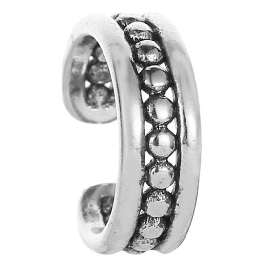 

1 шт. женские металлические шарики-манжеты для ушей клипсы на хрящевые серьги непирсинг ювелирные изделия серебряный