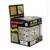 Stress Relief  Cube Toy Glitter Slow Rebound Soft Malt Candy Squeezable for Home Office Christmas Gift