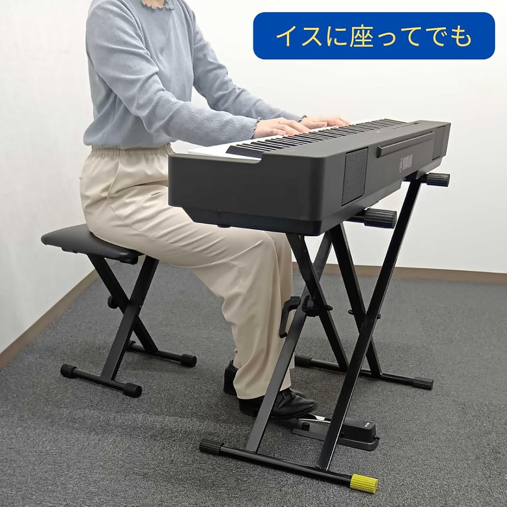 [Stand Set] Roland Portable Digital Piano, 88 Keys, GrandTouch FP-30X (WH White)