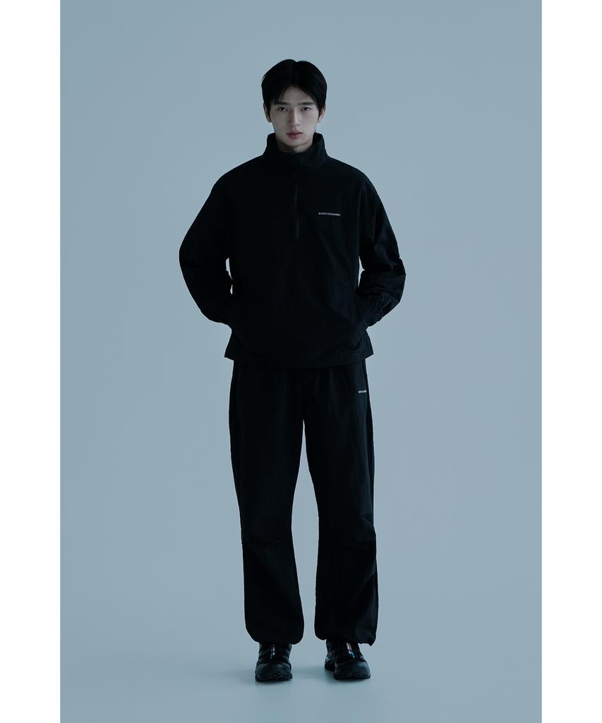 Earth Calm Era Lightweight Essential Anorak_Black