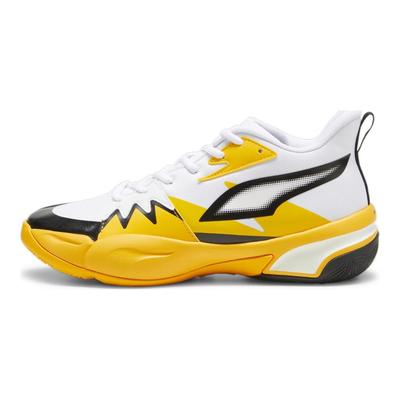 Genetics White Yellow Sizzle Unisex Sneakers 379905-03