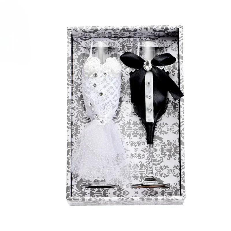 1 Paar Luxus-Rotwein-/Champagnergläser im chinesischen Liebhaberstil, Hochzeitsgeschenk, Weinpaarung für Paare, Hochzeitskelch, Partyzubehör