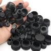 20-100pcs Round Steel Pipe Plastic Hole Plug Furniture Chair Leg Ladder Glide Protection Blanking End Cap Tube Pipe Insert Plugs