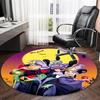 1pc Villains Carpet, Round Rug, Comfortable, Suitable for Entryways, Living Rooms, Office, And Bedrooms, Christmas Decoration