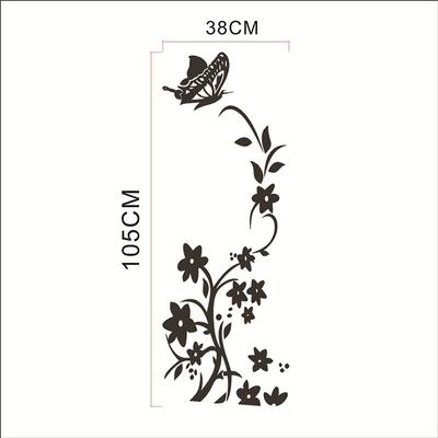 Butterfly Refrigerator Sticker Home Decoration Kitchen Mural Diy Wall Stickers