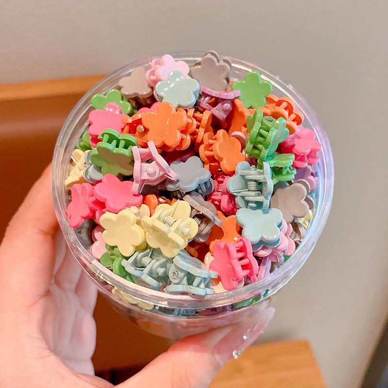 Bunte Blume Haarspange für Kinder Hochsteckfrisur
