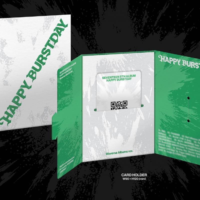 Seventeen   Happy Burstday   5th Album  Weverse Albums Ver. 