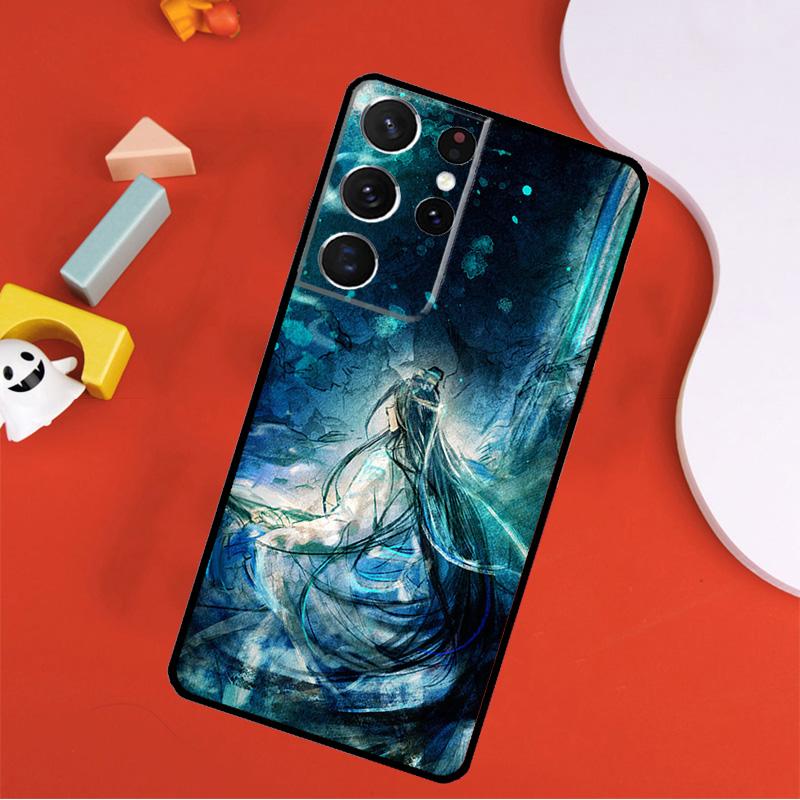 Cartoon Mo Dao Zu Shi Phone Case For Samsung Galaxy S25 Ultra S9 S10 S20 S21 FE S22 S23 S24 Plus S24 Ultra Cover