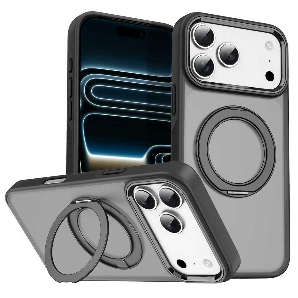 Applicable to iPhone17ProMax escape armor 360 bracket magnetic mobile phone case Apple 16Pro anti-drop 15 protective case
