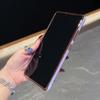 For Samsung Galaxy S25 Ultra Magnetic Case Electroplated 2.0mm Acrylic TPU Phone Back Cover
