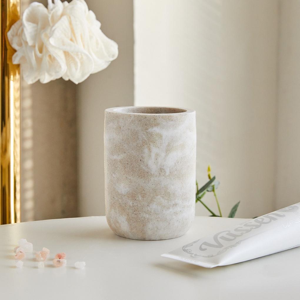 

Sandstone Toothbrush Cup and Multi-Holder_BG0724001