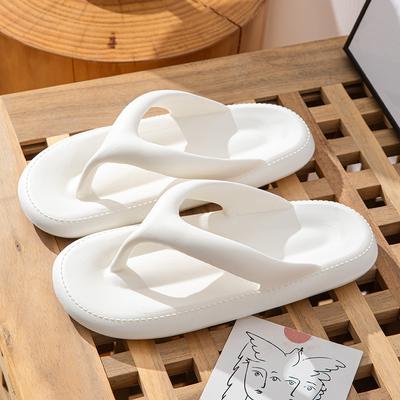 Flip-flops Eva Cool Slippers Outer Wear Thick Bottom Home Indoor Non-slip Summer Bathroom