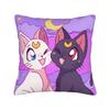 Sailor Moon Pillowcases  Kawaii Pillow Case For Living Room Chair Design Pillow Cover