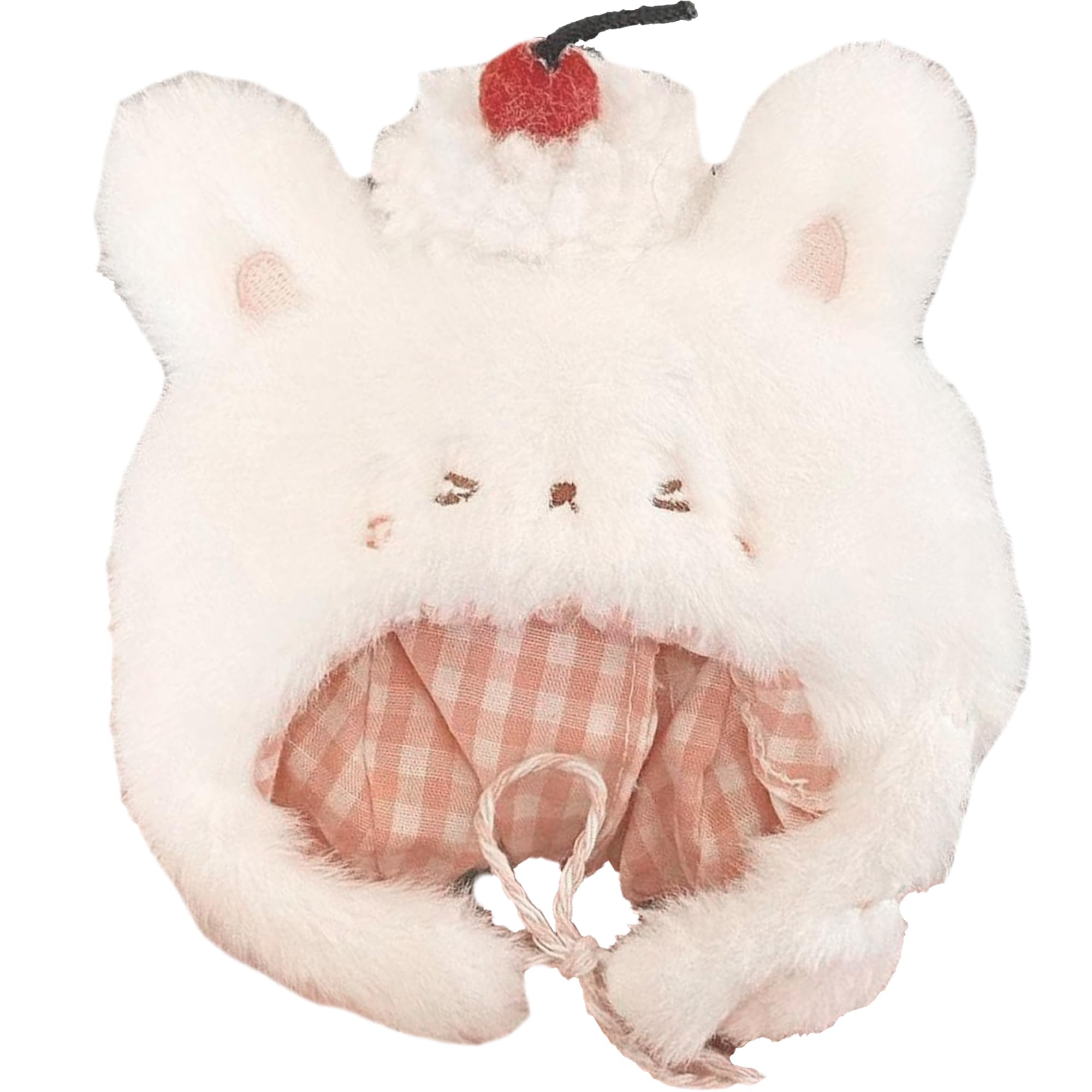 

Plush Kigurumi Cap, Rabbit x Whip, for 10cm Plush Toys, Kigurumi Accessories, Otaku Activities, Doll Mascot, Kpopdoll Costume [Used]