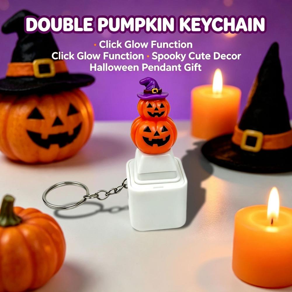Light Up Christmas Key Ring Keyboard Clicker Button Sound Pendant Voice Keychain Party Small Gift