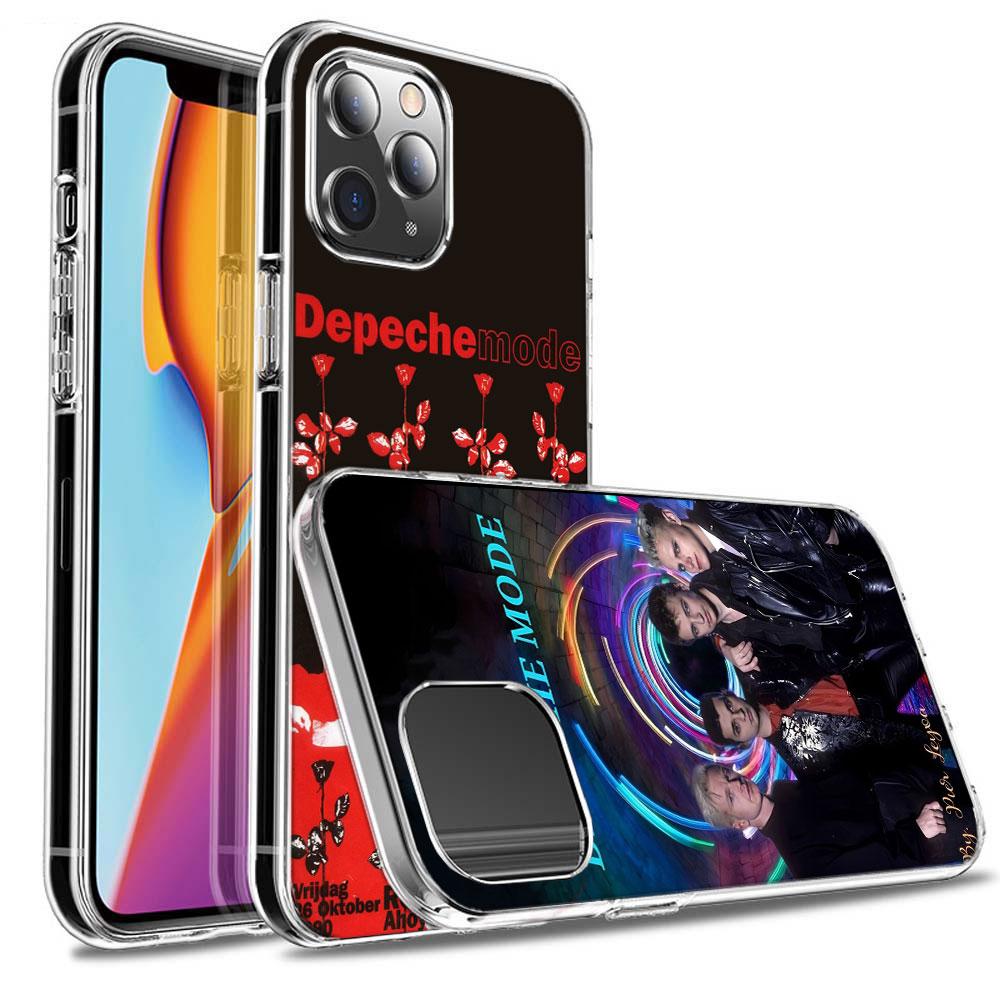 Rock Band Depeches Modes Phone Case For Iphone 16E 15 Pro 14 Plus 17E 16 17 Pro Max Air 11 12 13 Mini Shockproof Capa Cute Co
