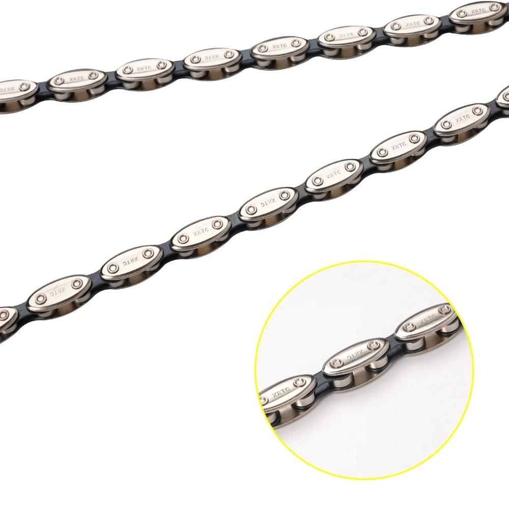 New Fixed Gear Single Speed Bicycle Chain Quick-link Parts Bicycle Parts Olive Chain Metal Road Bicycle Chain Mountain Bike