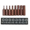 Alloy Steel Screwdriver Bits Driver Bit Hex Shank Magnetic PH PH0