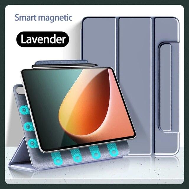 For Xiaomi Mi Pad 5 Pro Case 11 Inch 2021 Ultra Thin Magnetic Smart Cover for MiPad 5 Pro 12.4 Inch 2022 Shell