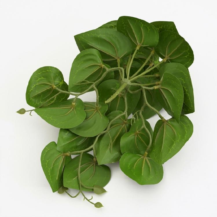 Artificial Amphibian Plants Terrarium Leaves Habitat Decor for Iguana for Turtle