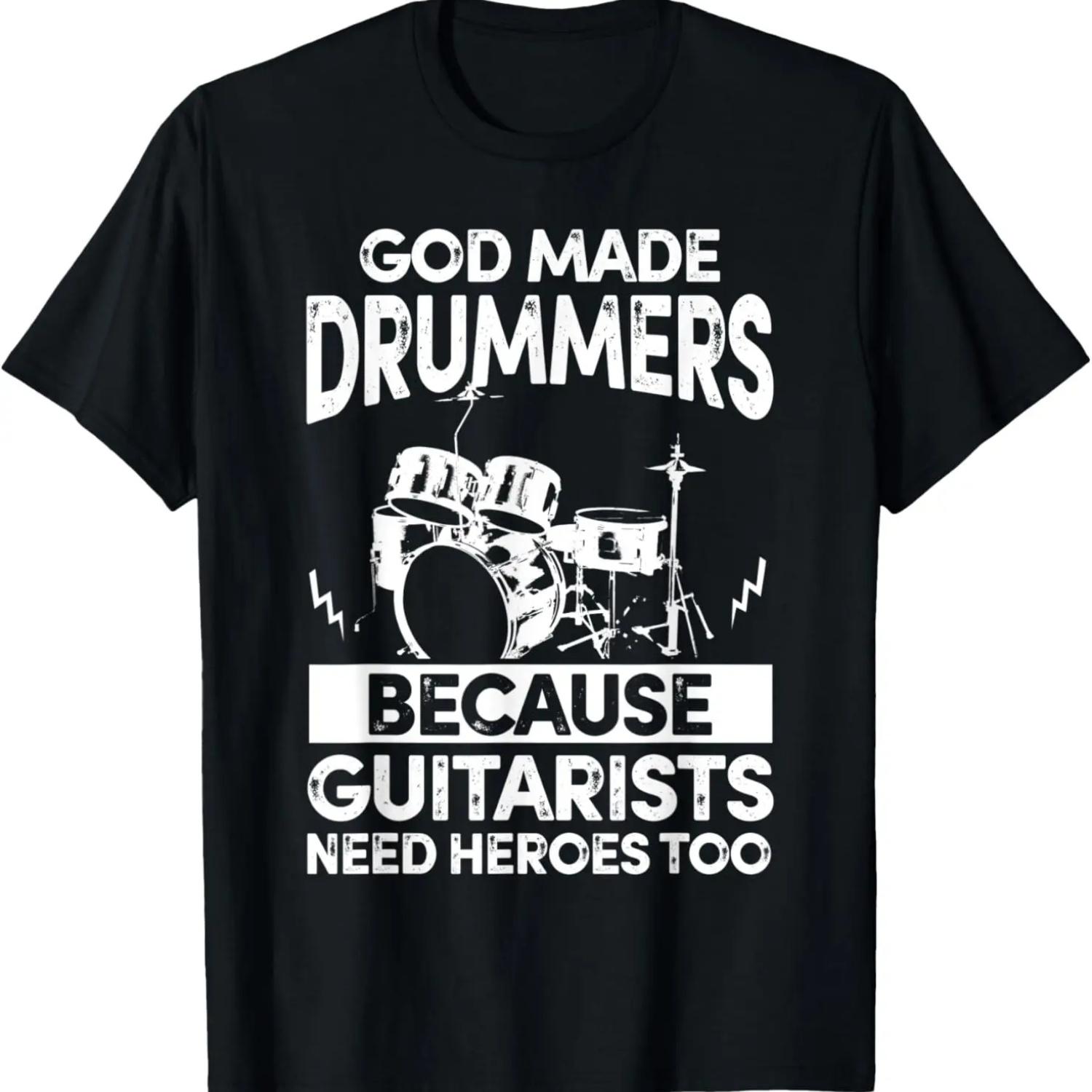 Drumset T-Shirt Drum Set Children s Drums for Men T-Shirt (3) S