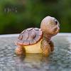 Turtle Garden Statue Resin Turtle Tabletop Ornament Cartoon Turtle Figurine for Yard Patio Planter Home Indoor Decoration