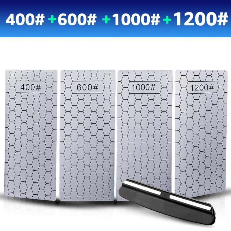 Diamond Sharpening Stone Knife sharpener 150*63mm Ultra-thin Honeycomb Surface Knife Whetstone Kitchen Grinding Tool