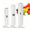 Vest Style Refrigerator Storage Bags, Roll Pack Tearable Fresh Keeping Pouches for Household Organization