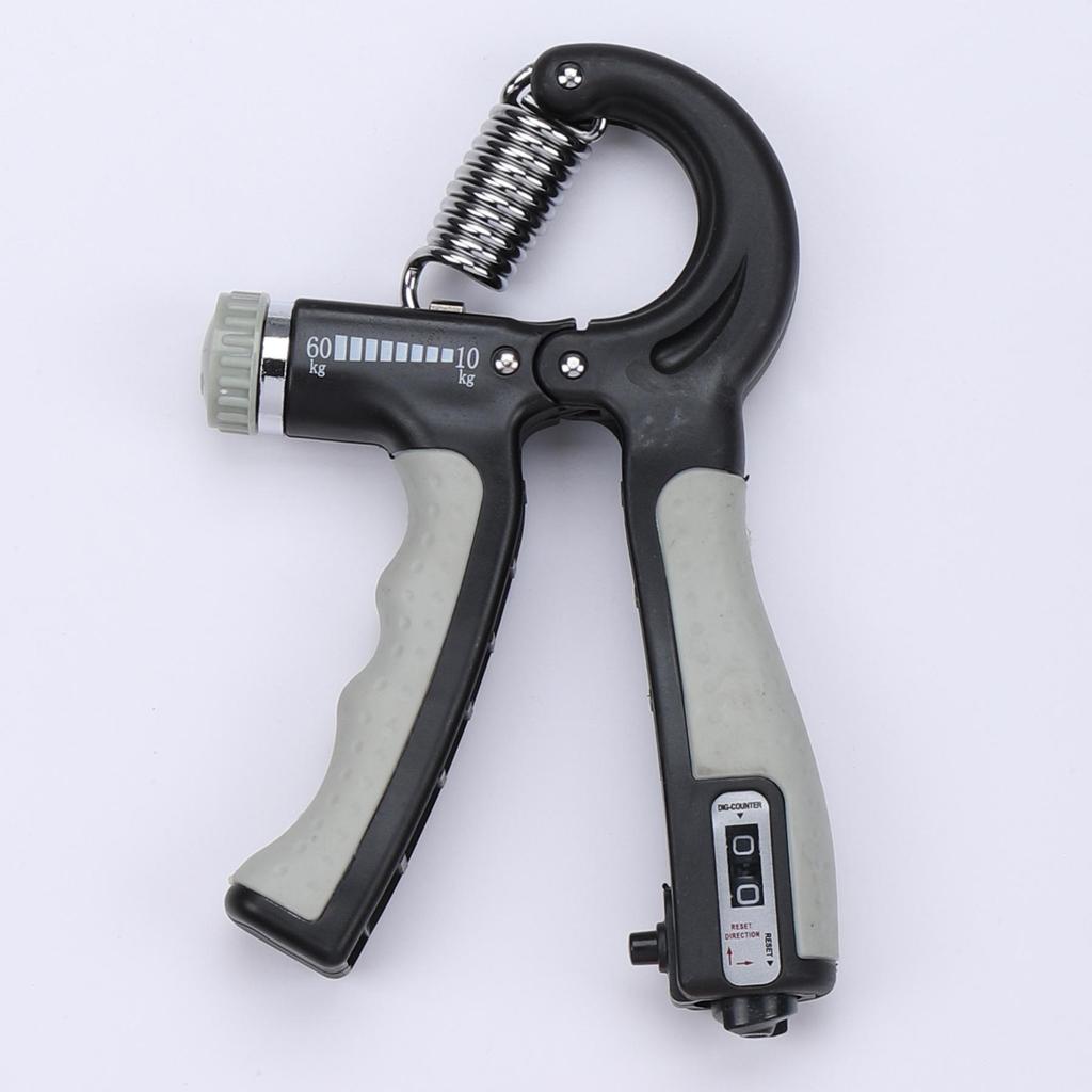 Hand Gripper Adjustable Counting Finger Exerciser Set