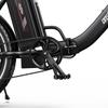 ONESPORT OT16-2 Universal City E-Bike 250W & 25km/h & 20" Road E-Bike, 48V17Ah & 100km PAS Range & Front Suspenison Long Range E-Bike