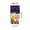Santa Claus Christmas Hanging Cloth Background Decoration